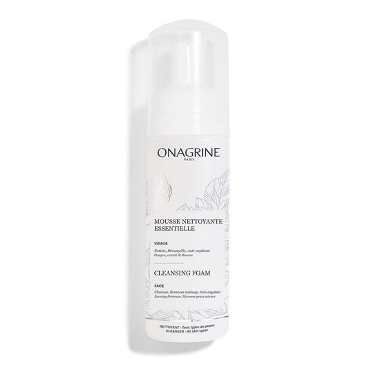 Onagrine Essential Cleansing Foam for Face, Eyes, and Lips 150ml (5.07fl oz) - FrenchBeautyHub