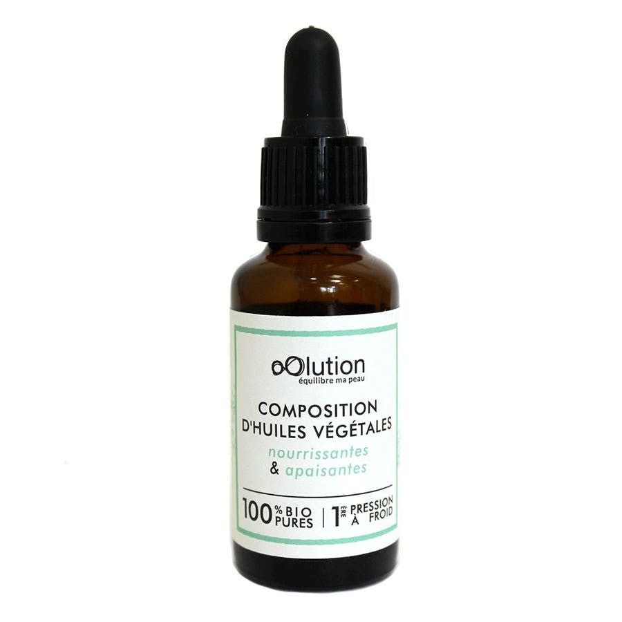 oOlution Composition of nourishing and soothing Bioes oils All skin types 30ml (1.01fl oz) - FrenchBeautyHub