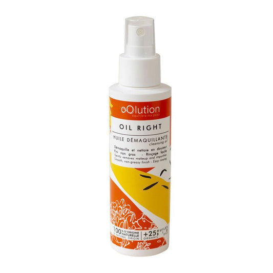oOlution Oil Right Face Cleansing Oil All skin types 125ml (4.22fl oz) - FrenchBeautyHub