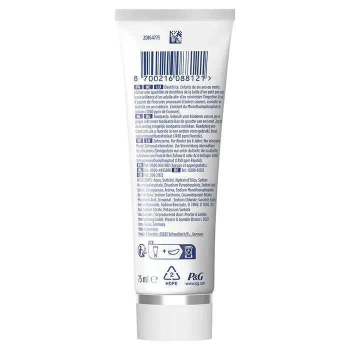 Oral - B Pro 3D White Clinical Intensive Whitening Toothpaste 75ml (2.53fl oz) - FrenchBeautyHub