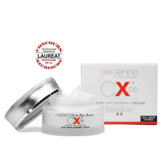 OSCIENCE Anti - Age Day/Night Cream for All Skin Types with CXOS Patent 50ml (1.69fl oz) - FrenchBeautyHub