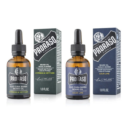 Proraso Single Blade Beard Oil 30ml (1.01fl oz) - FrenchBeautyHub