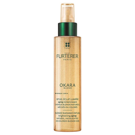 Rene Furterer Okara No - Rinse Lightening Spray Natural Blonde, Dyed or Coloured Hair 150ml (5.07fl oz) - FrenchBeautyHub