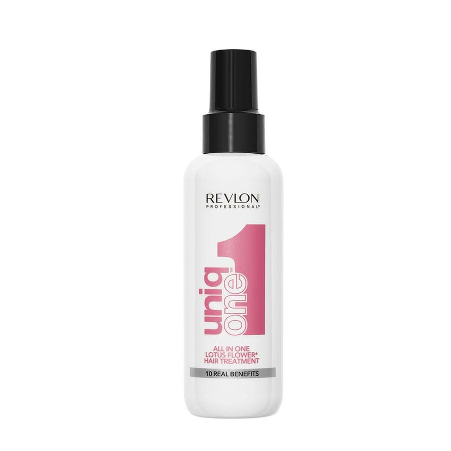 Revlon Professional Uniq One Hair Treatment No Rinse Spray Mask Parfum Lotus 150ml (5.07fl oz) - FrenchBeautyHub