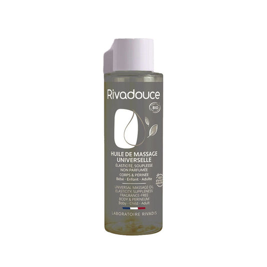 Rivadouce Organic Massage Oil Body & Perineum 50ml (1.69fl oz) - FrenchBeautyHub