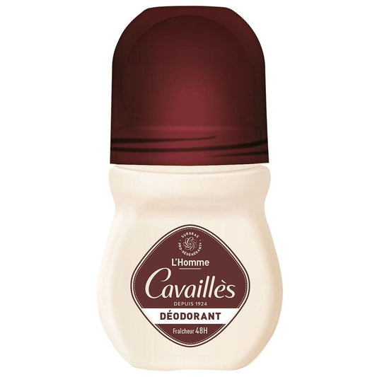 Roge Cavailles Dermato Deodorant Roll - On for Men 48H Protection - FrenchBeautyHub