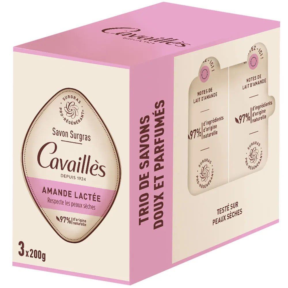Rogé Cavaillès Extra - Rich Soap with Almond Milk - FrenchBeautyHub