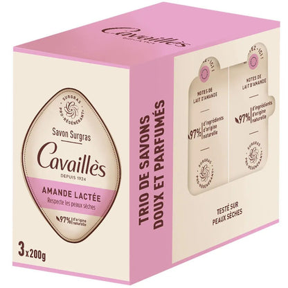 Rogé Cavaillès Extra - Rich Soap with Almond Milk - FrenchBeautyHub