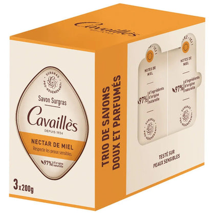Rogé Cavaillès Extra - Rich Soap with Honey Nectar for Sensitive Skin - FrenchBeautyHub