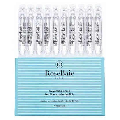 Rosebaie Castor Unidoses Hair Loss Prevention 10ml x10 (0.33fl oz x10) - FrenchBeautyHub