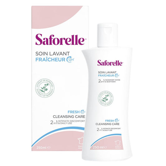Saforelle Fresh Burdock Cleansing Care 250ml (8.45fl oz) - FrenchBeautyHub