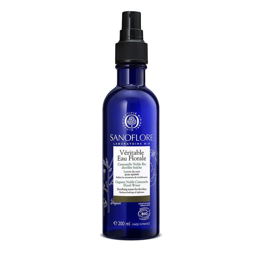 Sanoflore Eaux Florales Organic Noble Camomille Floral Water Soothing Toner 200ml (6.76fl oz) - FrenchBeautyHub