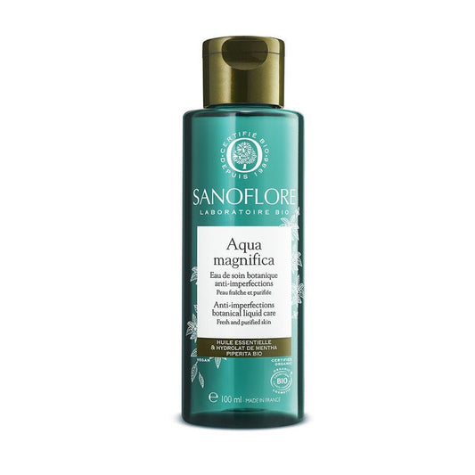 Sanoflore Magnifica Organic Anti - imperfections Botanical Water 100ml (3.38fl oz) - FrenchBeautyHub