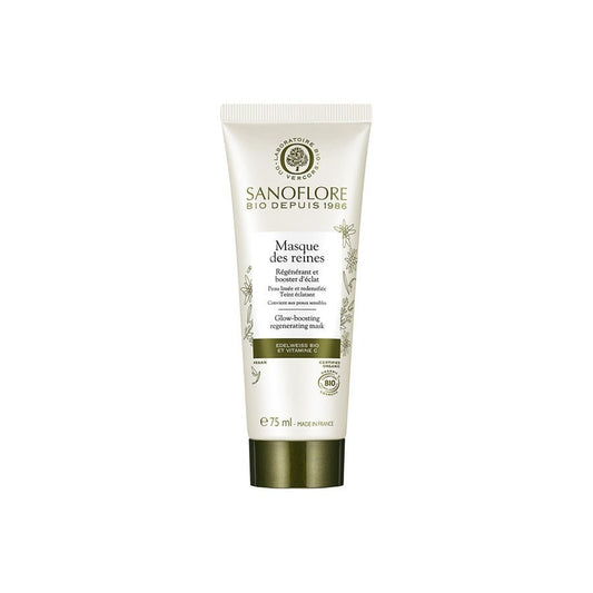 Sanoflore Reines Intense Regeneration Coup D'Eclat Mask Bioes 75ml (2.53fl oz) - FrenchBeautyHub