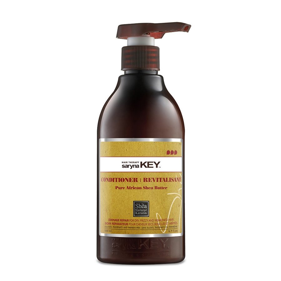 Saryna Key Damage Repair Conditioner Pure African Shea Butter 500ml (16.91fl oz) - FrenchBeautyHub