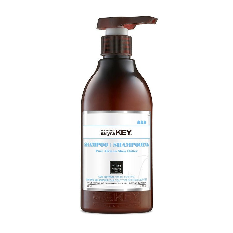 Saryna Key Pure Shea Butter Curl Control Shampoo 500ml (16.90 fl oz) - FrenchBeautyHub