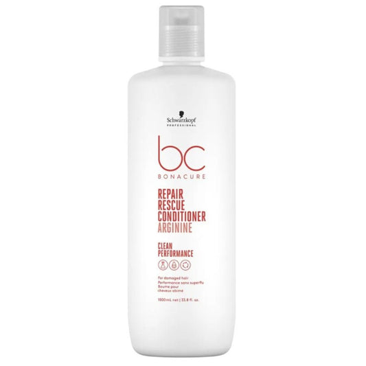 Schwarzkopf Professional BC Bonacure Peptide Repair Rescue Balm for sensitised hair 1L (33.81fl oz) - FrenchBeautyHub