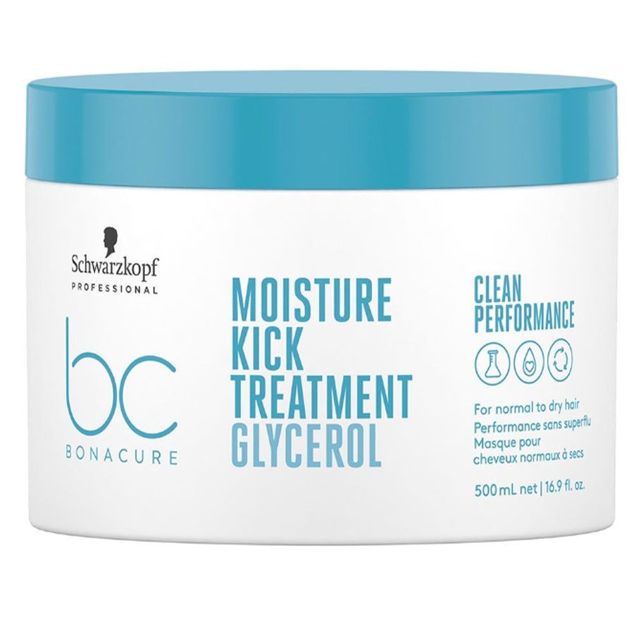 Schwarzkopf Professional Hyaluronic Moisture Kick Masque BC Bonacure for normal to dry hair 500ml (16.91fl oz) - FrenchBeautyHub