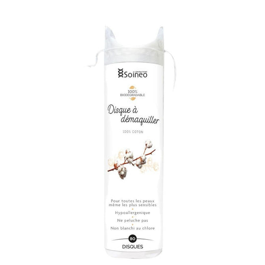 Soineo MAKE - UP REMOVER DISCS x80 - FrenchBeautyHub