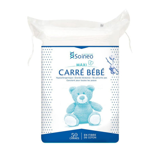 SOINEO MAXI BABY FRAMES x50 - High Resistance, Lint - Free, Hypoallergenic - FrenchBeautyHub