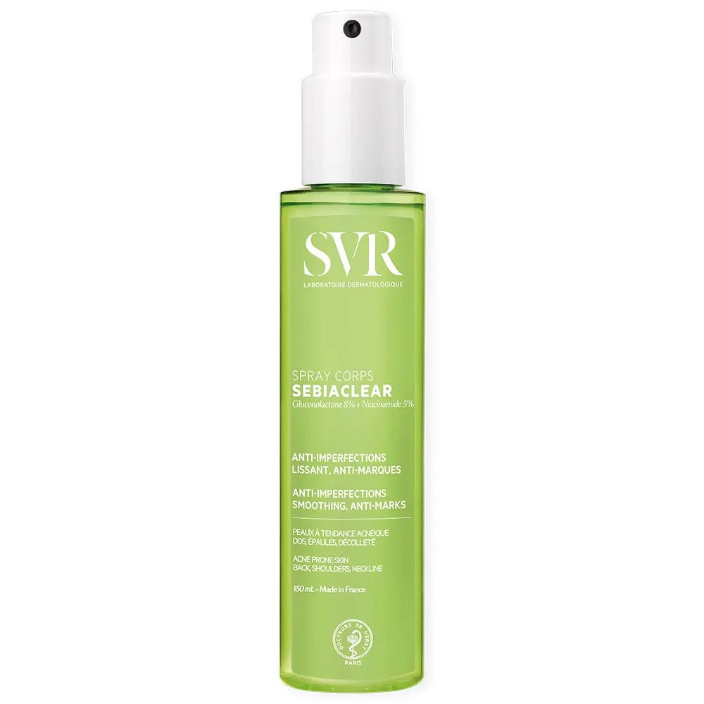 Svr Sebiaclear Body Spray Anti - Imperfection Smoothing Anti - Spots 150ml (5.07fl oz) - FrenchBeautyHub