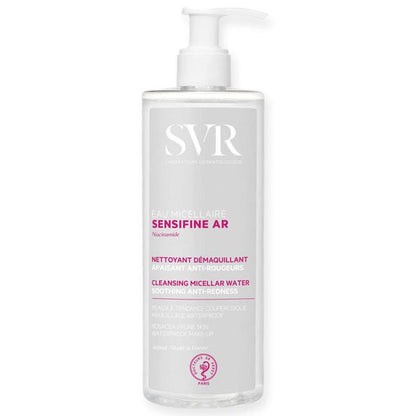 Svr Sensifine Ar Micellar Water Sensitive Skins Prone To Redness 400ml (13.52fl oz) - FrenchBeautyHub
