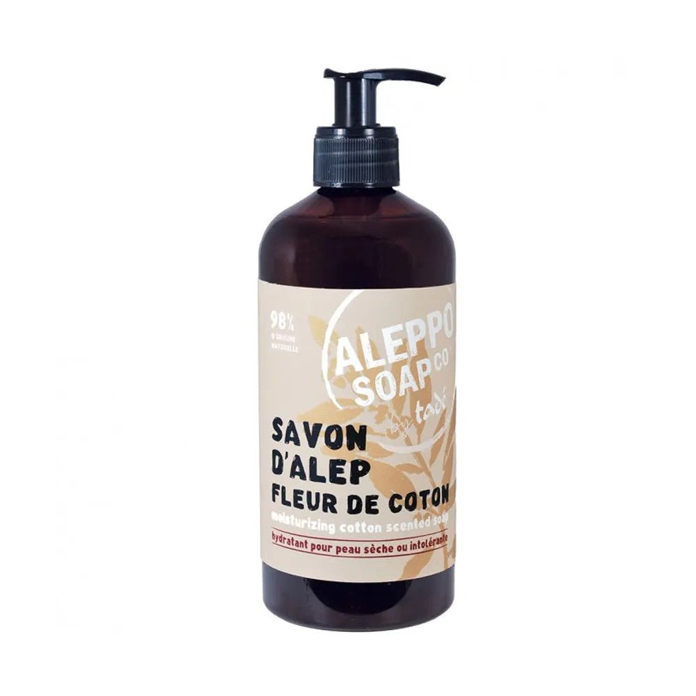 Tadé Fleur de Coton Liquid Soaps 500ml (16.90fl oz) - FrenchBeautyHub