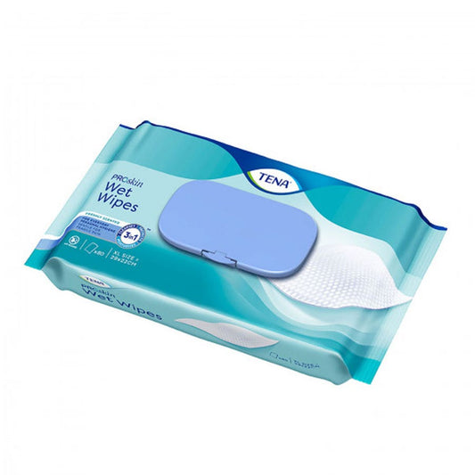 Tena Proskin 3 In 1 Wet Wipes 48 Wipes - FrenchBeautyHub
