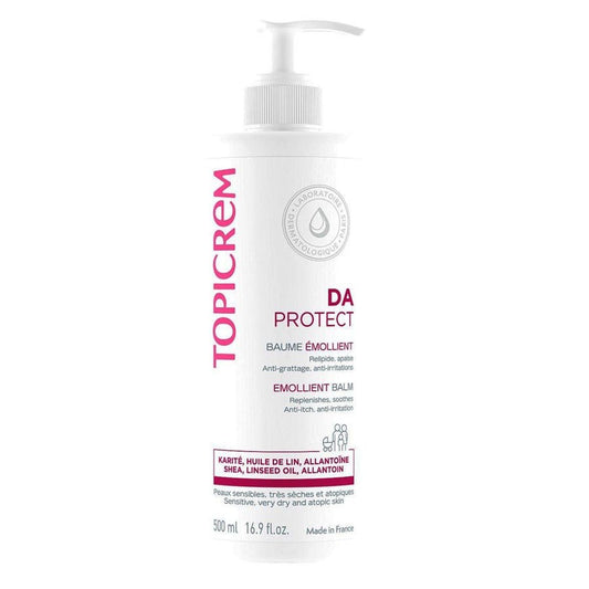 Topicrem DA Emollient Balm 500ml (16.91fl oz) - FrenchBeautyHub