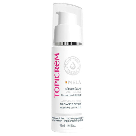 Topicrem MELA Anti - Dark Spot Radiance Serum 30ml (1.01 fl oz) - FrenchBeautyHub