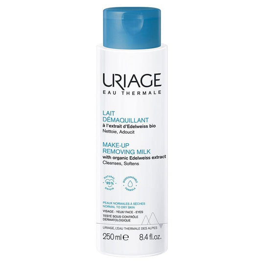 Uriage Facial Hygiene Cleansing Milk Normal To Dry Skins 250ml (8.45fl oz) - FrenchBeautyHub
