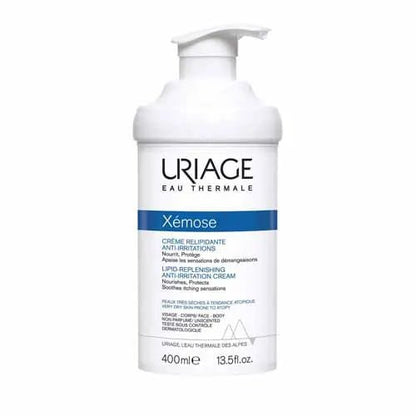 Uriage Xémose Lipid - Replenishing Anti - Irritation Cream for Very Dry Skin Prone to Atopy - FrenchBeautyHub