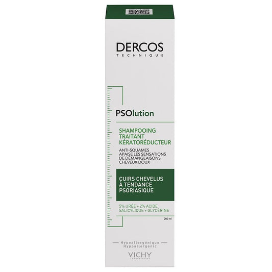 Vichy Dercos PSOlution Keratoreducing Shampoo 200ml (6.76fl oz) - FrenchBeautyHub