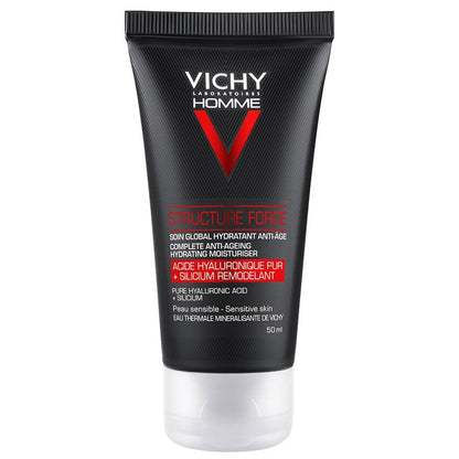 Vichy Homme Structure Force Complete Anti - Ageing Hydrating Moisturizer 50ml (1.69 fl oz) - FrenchBeautyHub