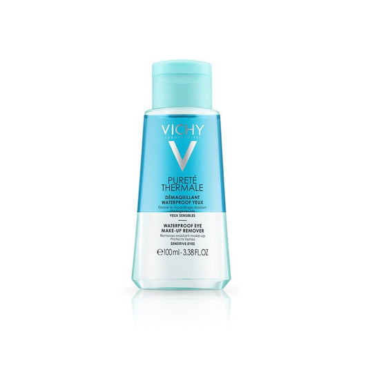 Vichy Purete Thermale Waterproof Eye Make - up Remover 100ml (3.38fl oz) - FrenchBeautyHub