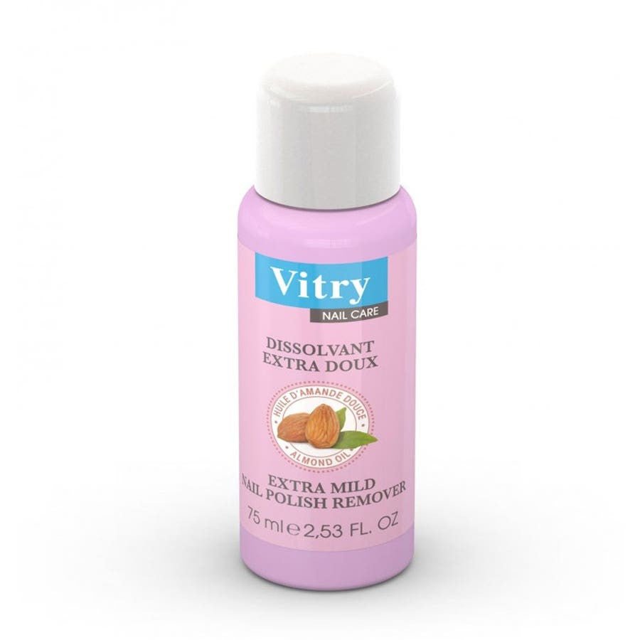 Vitry Nail Care Extra Mild Nail Polish Remover 75ml (2,53fl oz) - FrenchBeautyHub