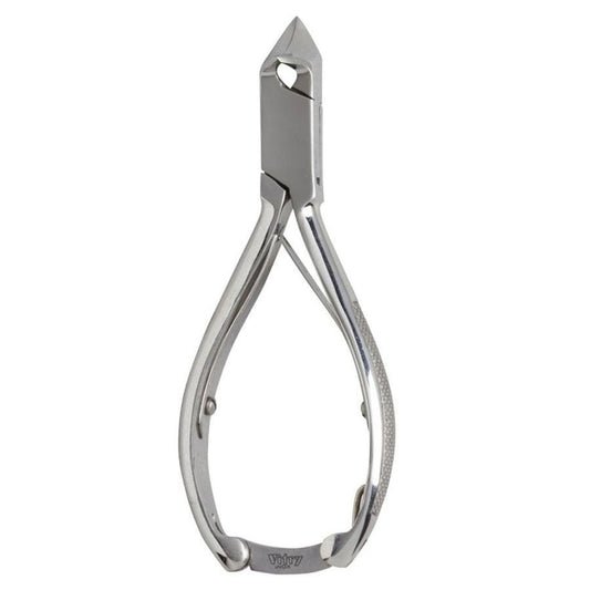 Vitry Skin Pliers With Clasp 52F - 12cm Stainless Steel Clip for Precise Nail Care - FrenchBeautyHub