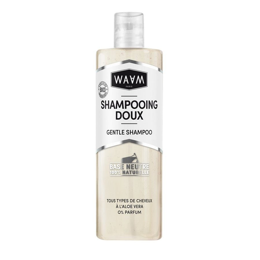 Waam Gentle Aloe Vera Shampoo Base 400ml (13.52fl oz) - FrenchBeautyHub