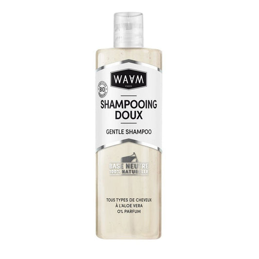 Waam Gentle Aloe Vera Shampoo Base 400ml (13.52fl oz) - FrenchBeautyHub