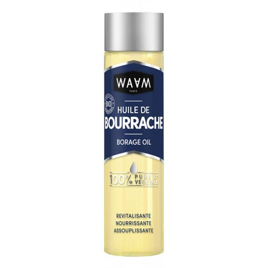 Waam Plant Oil Borage 100ml (3.38fl oz) - FrenchBeautyHub