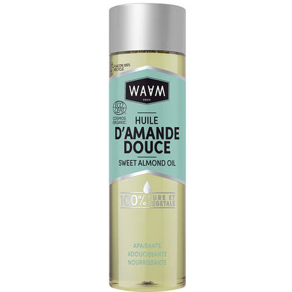 Waam Plant Oil Sweet Almond Bioes 75ml (2.53fl oz) - FrenchBeautyHub