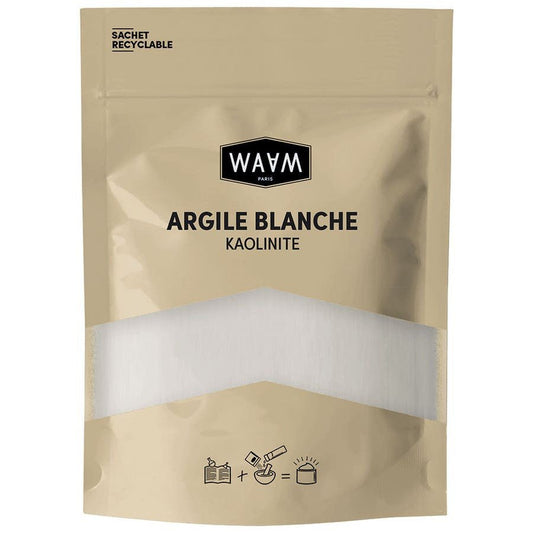 Waam White Clay kaolinite 150g (5.29 oz) - FrenchBeautyHub