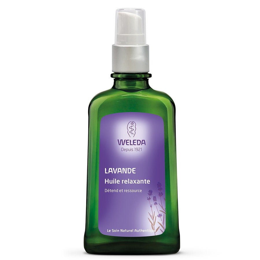 Weleda Relaxing Lavender Oil 100ml (3.38fl oz) - FrenchBeautyHub