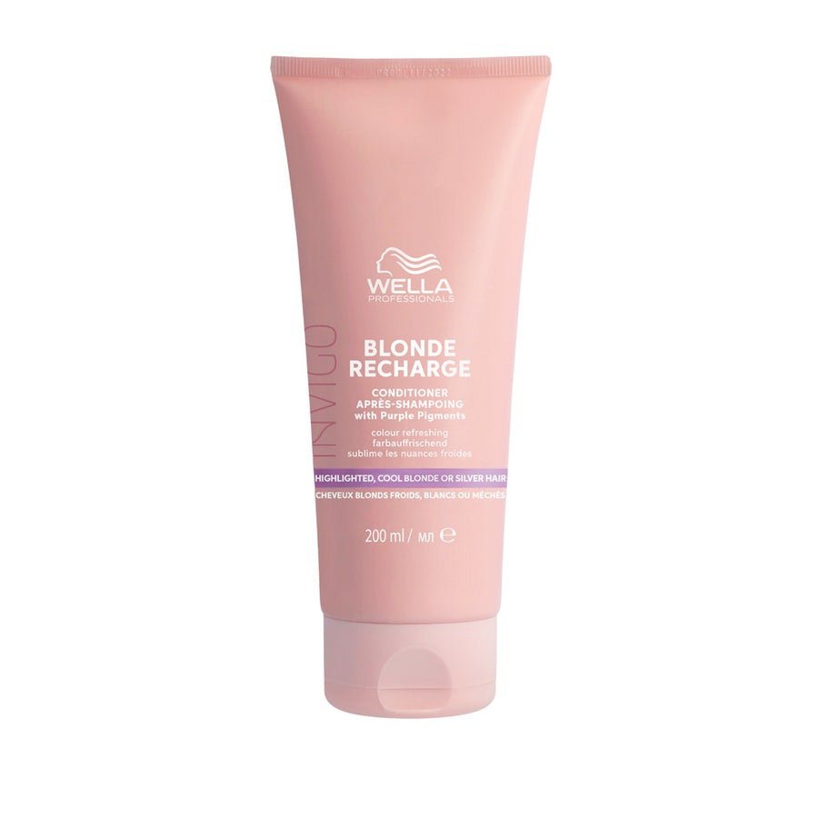 Wella Professionals Invigo Blonde Recharge Colour Revive Conditioner Cold Blonde 200ml (6.76fl oz) - FrenchBeautyHub