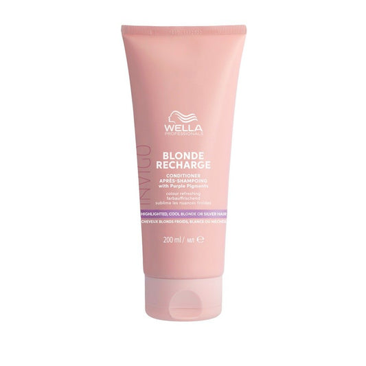 Wella Professionals Invigo Blonde Refill Conditioner Cool Blonde Color Reviver 200ml (6.76fl oz) - FrenchBeautyHub