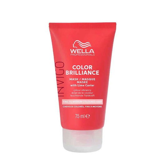 Wella Professionals Invigo Color Brilliance Mask for Fine to Medium Colored Hair 75ml (2.54fl oz) - FrenchBeautyHub