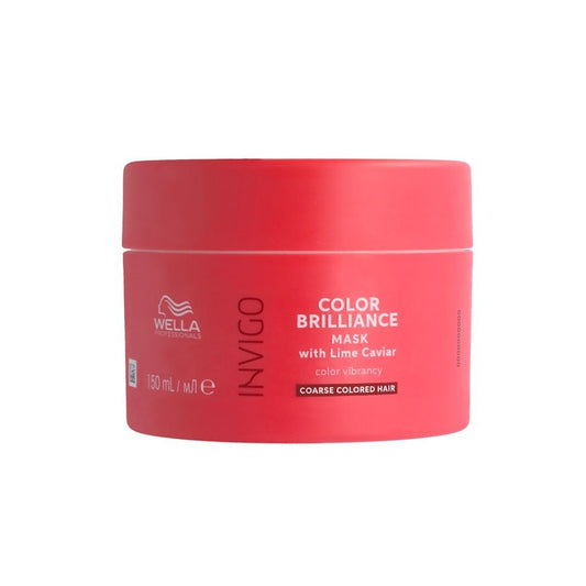 Wella Professionals Invigo Color Brilliance Mask for Thick Colored Hair 150ml (5.07fl oz) - FrenchBeautyHub