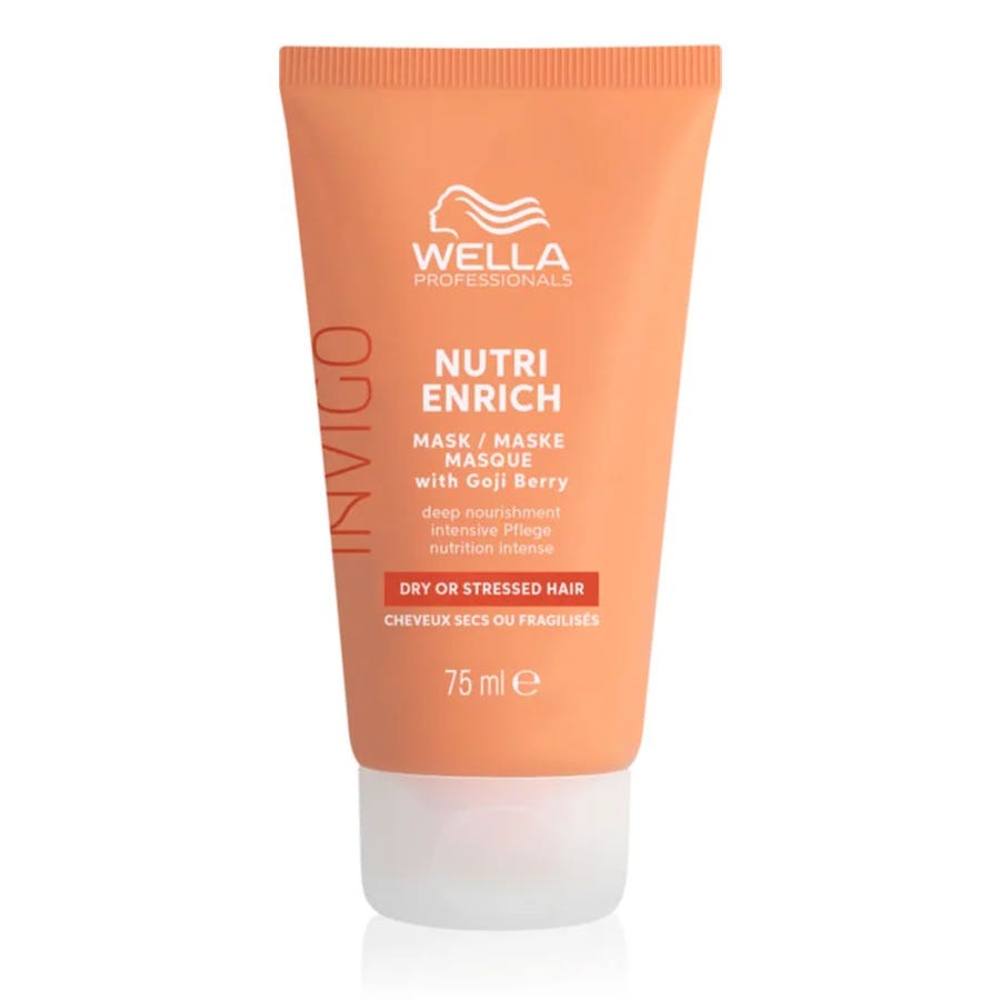 Wella Professionals Invigo Nutri - Enrich Nourishing Mask for Dry or Damaged Hair 75ml (2.54fl oz) - FrenchBeautyHub