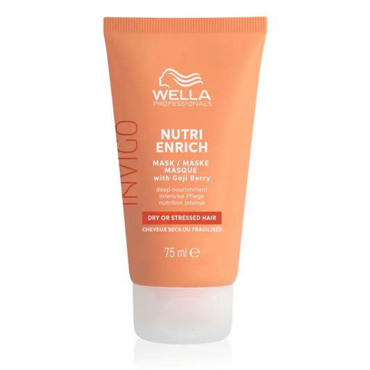 Wella Professionals Invigo Nutri - Enrich Nourishing Mask for Dry or Damaged Hair 75ml (2.54fl oz) - FrenchBeautyHub