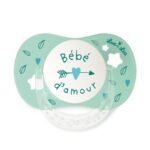 Luc Et Lea Symmetrical Silicone Pacifier From 6 Months J'aime Ma Maman Mon Papa Collection 6 Mois et Plus 300g (10.58 oz)